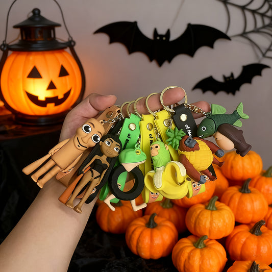 Tralalero Porte Clef Articulé Édition Limitée Fer Forgé Italian Brainrot Collection