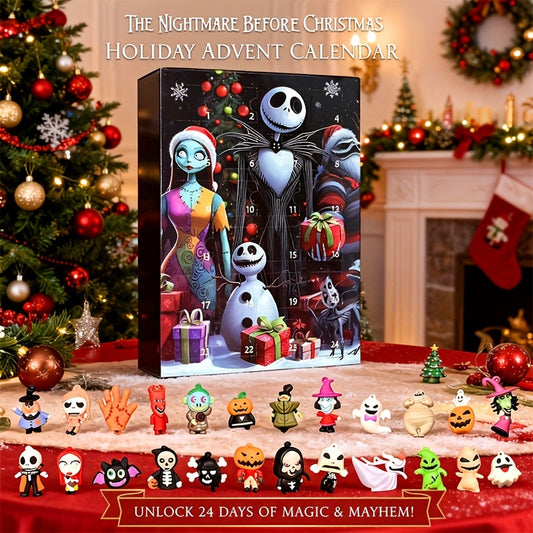 24pcs Disney Nightmare Before Christmas Advent Calendar 2025 – Official Tim - Inspired Collection