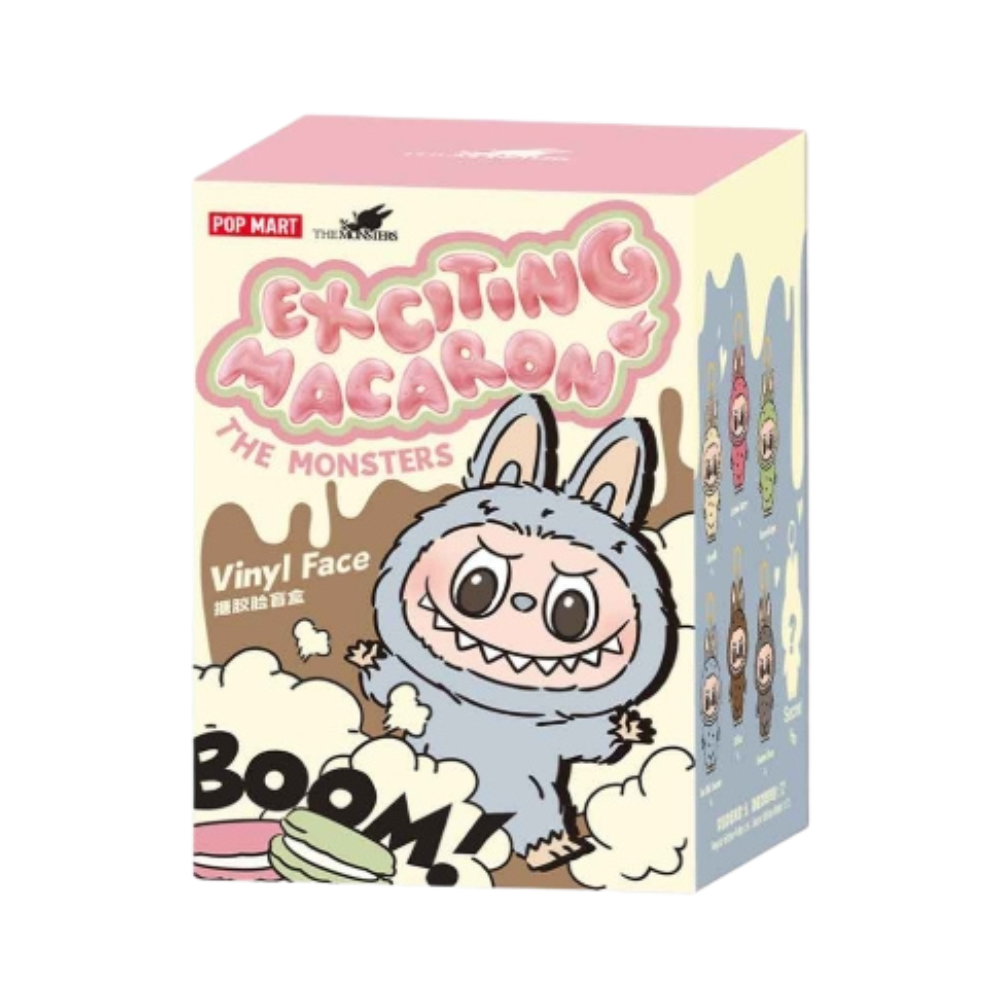 Pop Mart Labubu The Monsters Exciting Macaron Peluche Pendentif Édition Limitée by POP MART INTERNATIONAL GROUP LIMITED
