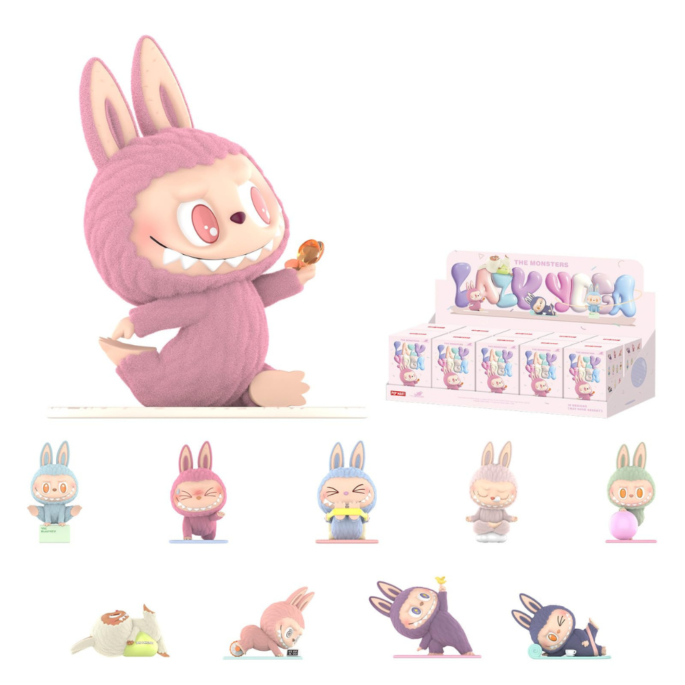 1x DIE MONSTERS Lazy Yoga Figuren