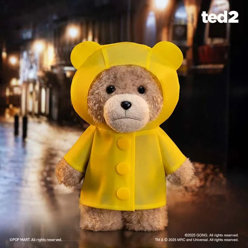 MINISO Peluche Surprise Ted2 Teddy Bear avec Boîte Mystère Mobile