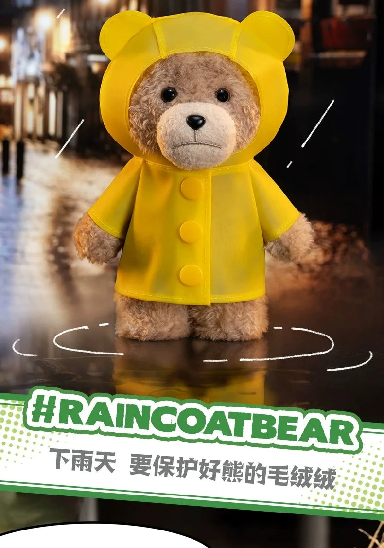 MINISO Peluche Surprise Ted2 Teddy Bear avec Boîte Mystère Mobile
