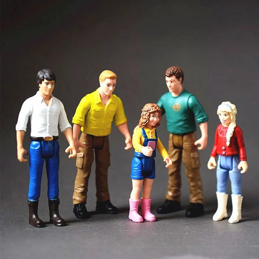 Figurines Famille Réaliste Ensemble Parents Et Enfant Collection Épure Édition Limitée by Mon Labubu