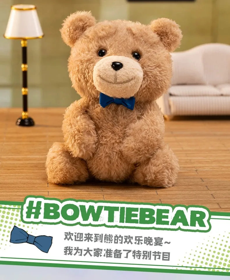 MINISO Peluche Surprise Ted2 Teddy Bear avec Boîte Mystère Mobile