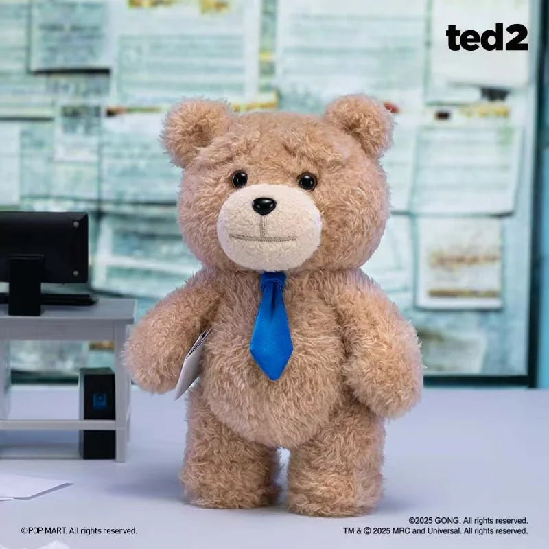 MINISO Peluche Surprise Ted2 Teddy Bear avec Boîte Mystère Mobile