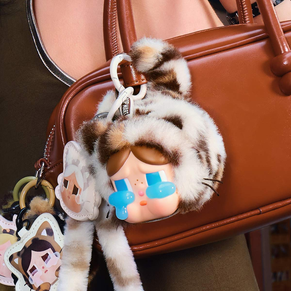 CRYBABY Keychain – Wild but Cutie Series (Official POP MART Blind Box)