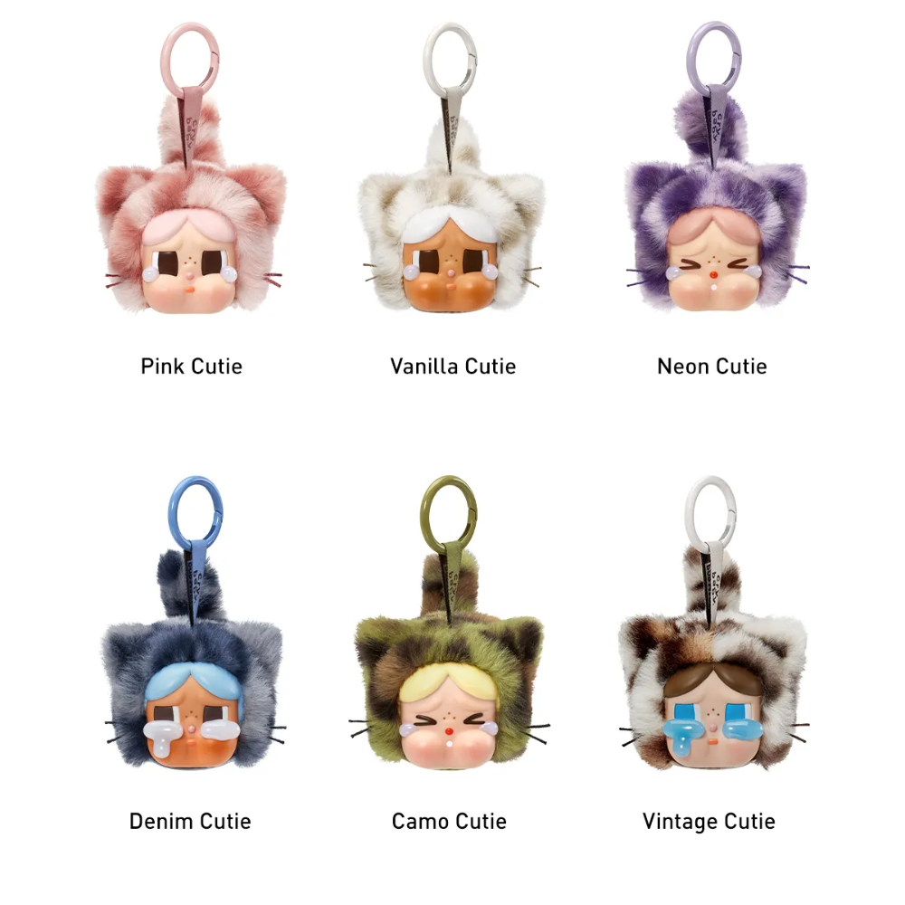 CRYBABY Keychain – Wild but Cutie Series (Official POP MART Blind Box)