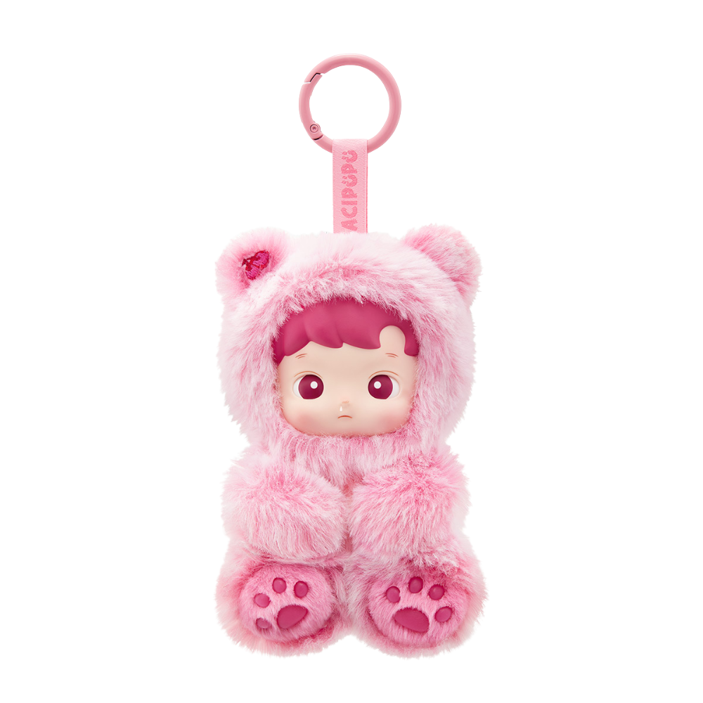 Porte-clés HACIPUPU Gummy Bear – Peluche Pop Mart 13 cm