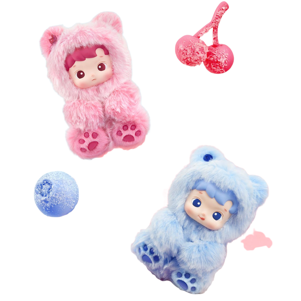 Porte-clés HACIPUPU Gummy Bear – Peluche Pop Mart 13 cm