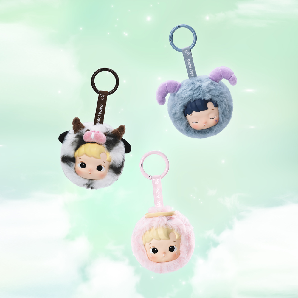 HACIPUPU Constellation Series – Blindbox mit Plüsch- und Vinylfiguren POP MART