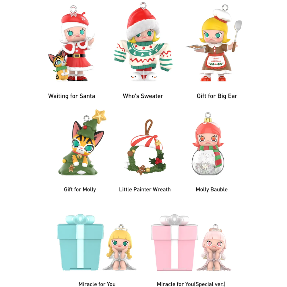 MOLLY Castle Miracle Box – Figurines Pop Mart Série Collector