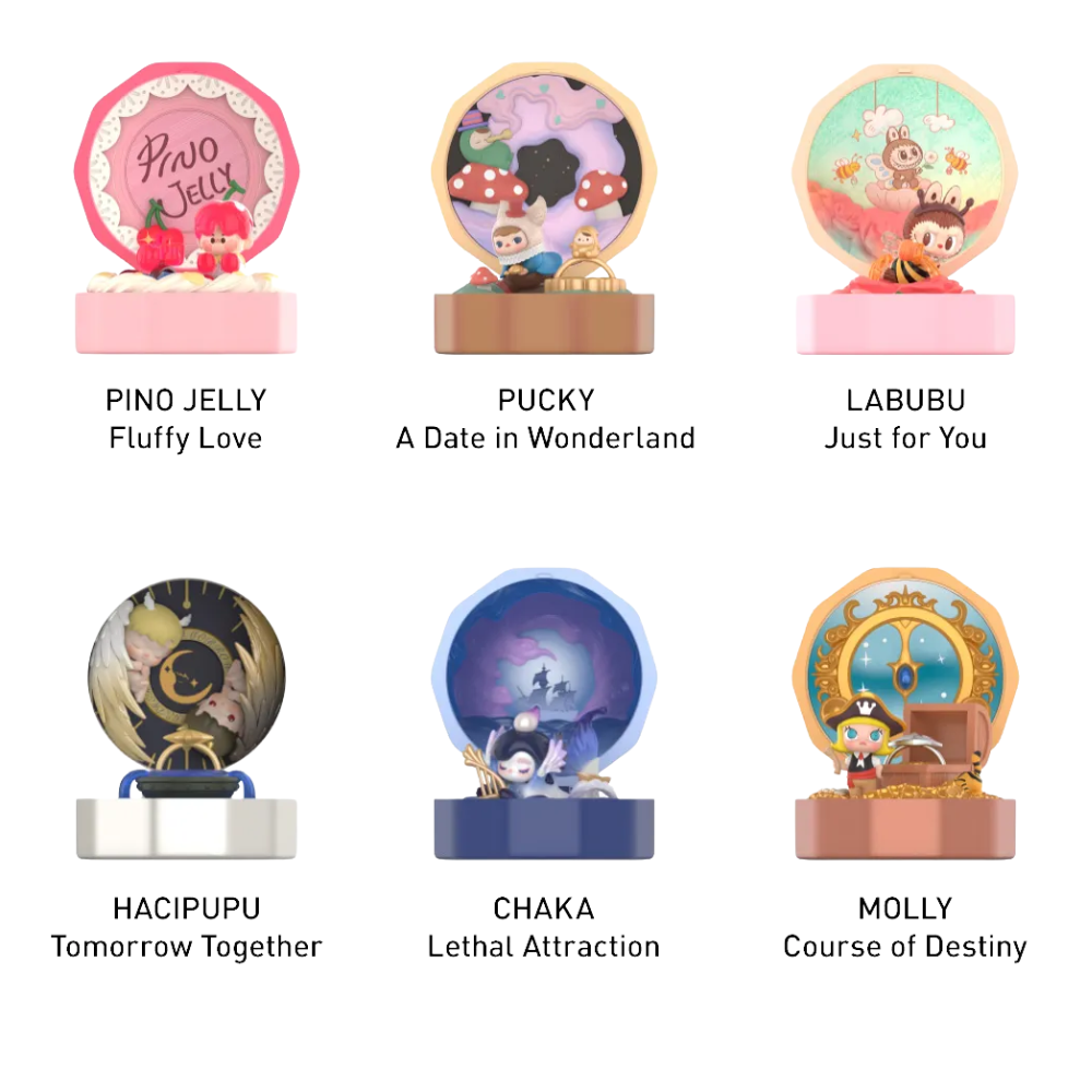 Romantic Ring Box Series 4 – Figurines Collector Blind Box