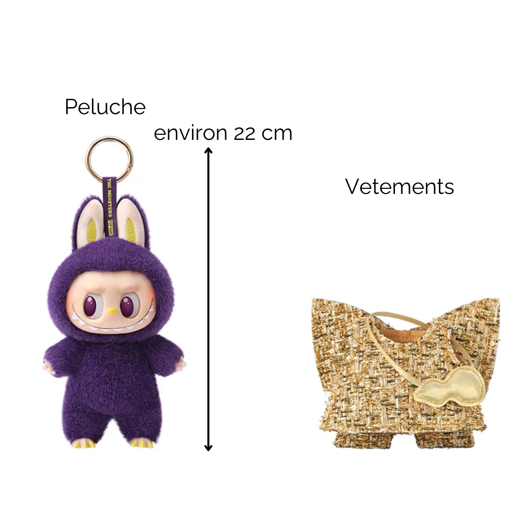 POP MART Labubu Wings of Fortune × PRONOUNCE – Porte-clés Collector