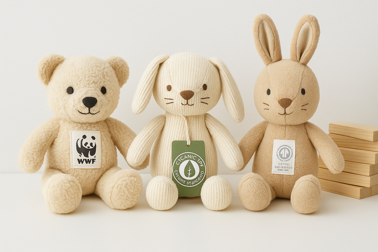 Peluches Bio & Certifiées pour Bébé Douces et Sûres