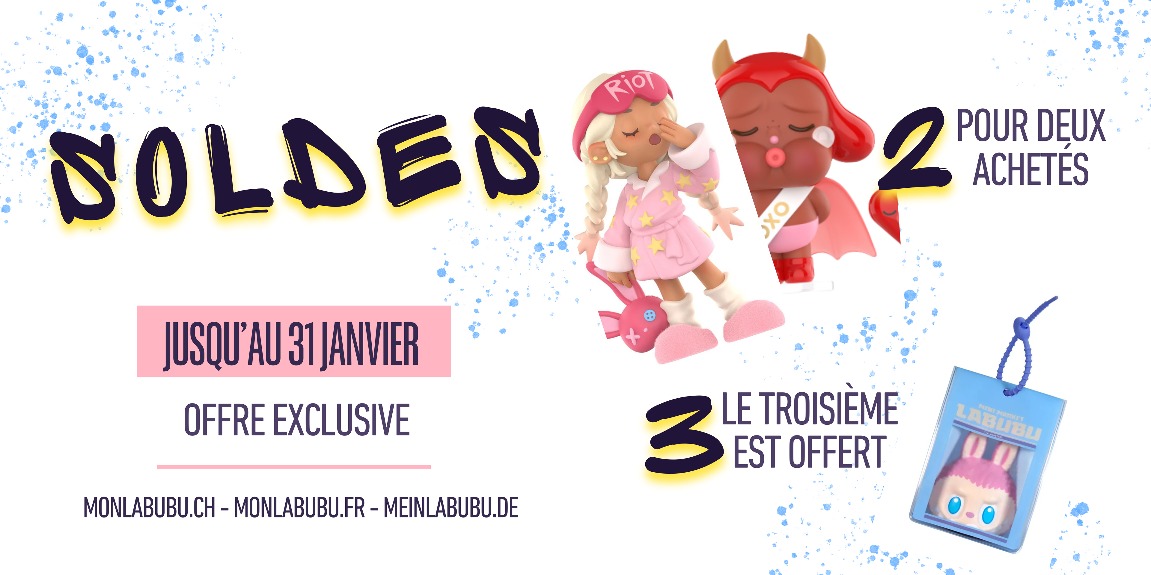 Produits éligibles – Offre 3 pour 2