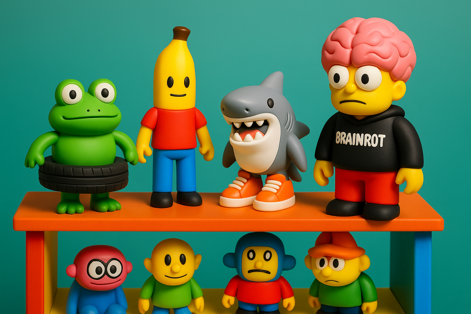 Italian Brainrot – Figurines, Art Toys & Accessoires Déjantés