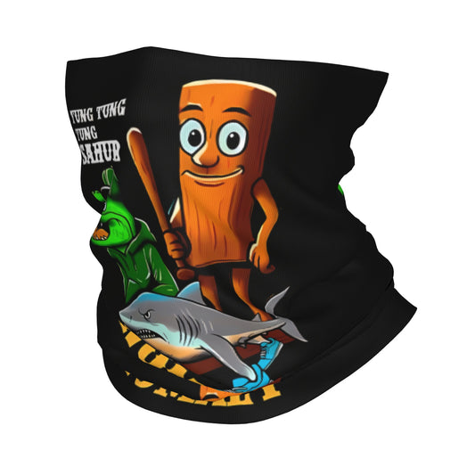 Foulard-Masque Italian Brainrot – Accessoire Humour & Pop Culture