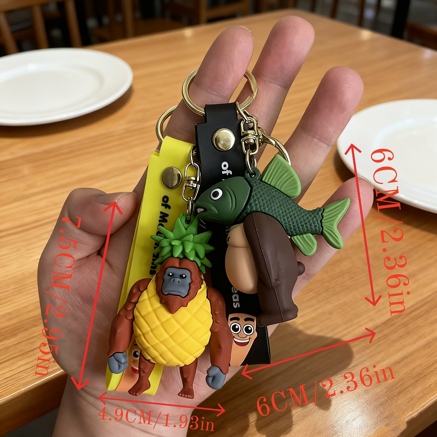 Figurine Porte-Clés Articulée Tralalero - Italian Brainrot