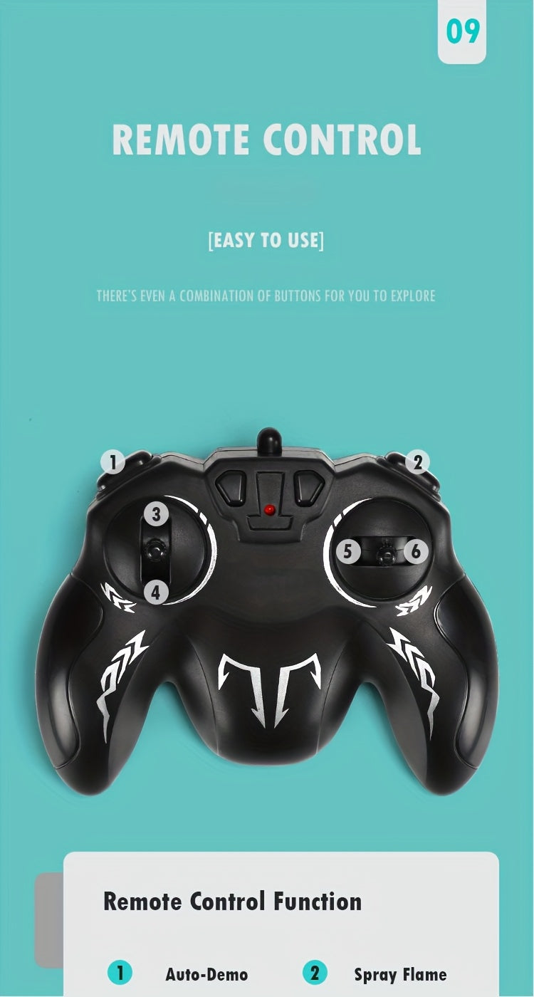 Voiture Télécommandée Drift 2.4G – Effet Fumée, Lumières LED