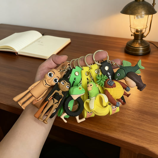 Figurine Porte-Clés Articulée Tralalero - Italian Brainrot