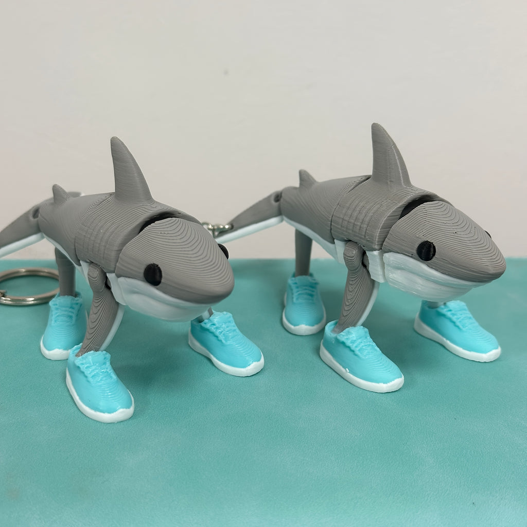 Shark in Sneakers – Removable Fantasy Sculpture Tralalero
