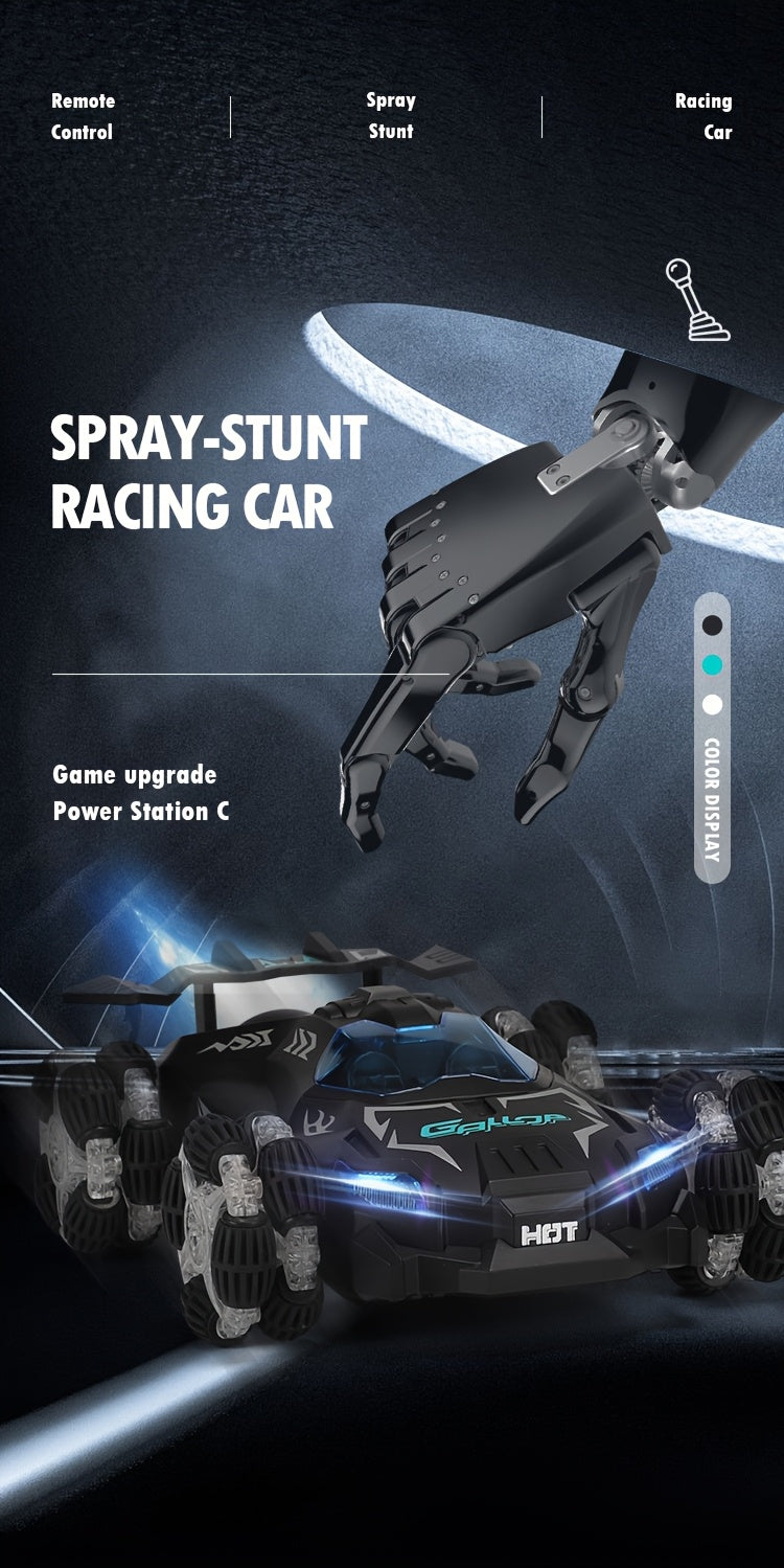 Voiture Télécommandée Drift 2.4G – Effet Fumée, Lumières LED