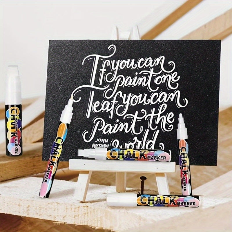 Marqueurs Blancs Effaçables Lot De 5 Premium Collection Vitres Élégance Exclusif