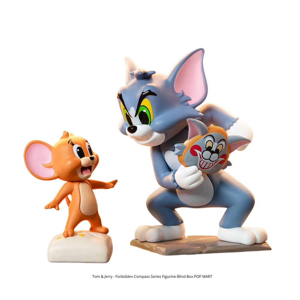POP MART Tom et Jerry Figurine Boîte Surprise Forbidden Compass Series Édition Limitée by POP MART INTERNATIONAL GROUP LIMITED