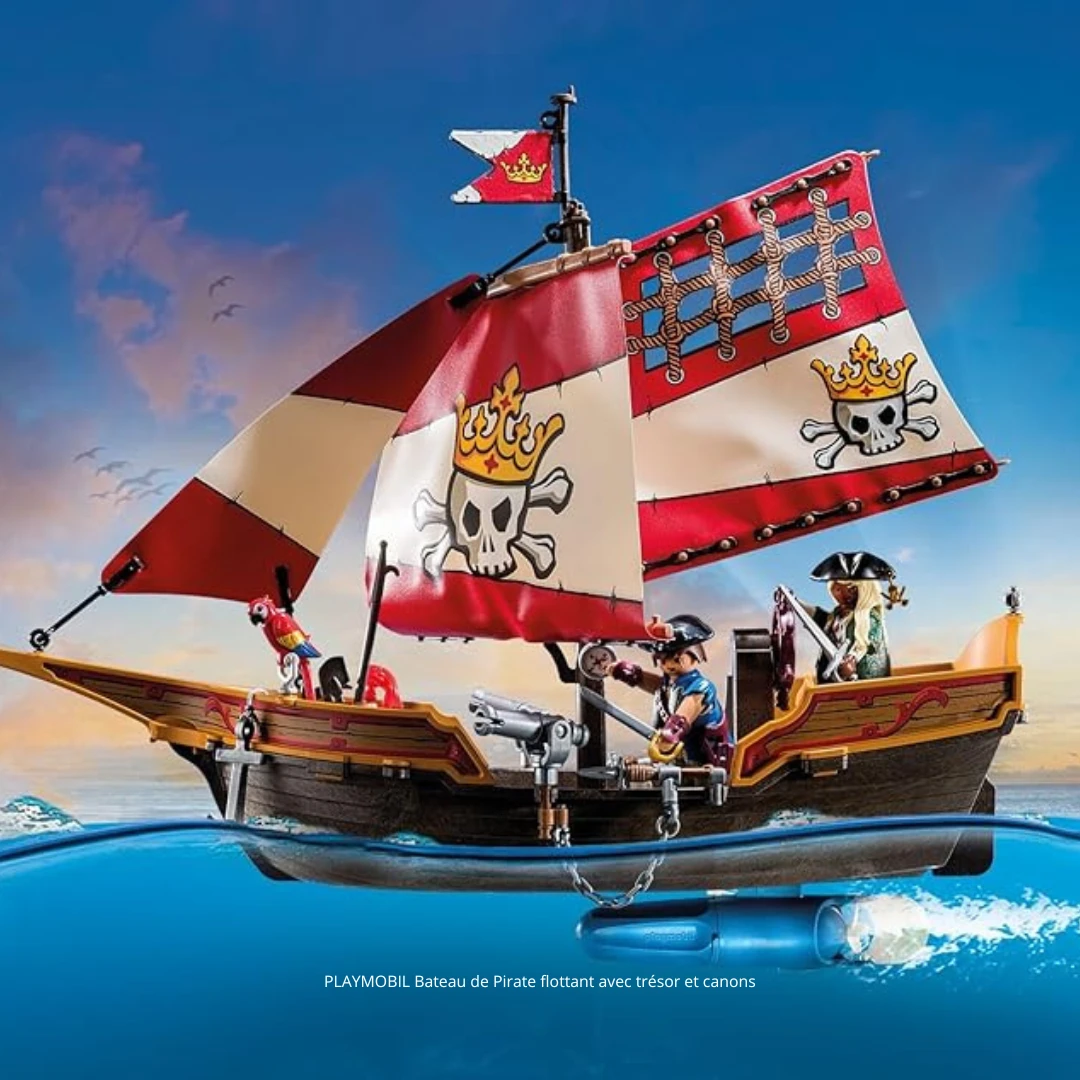 Playmobil Bateau De Pirate Flottant ABS Premium Édition Limitée Collection Pirates by Playmobil