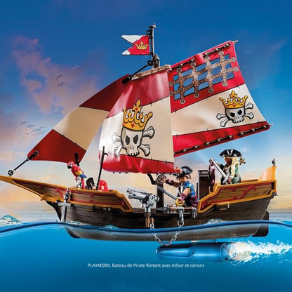 Playmobil Bateau De Pirate Flottant ABS Premium Édition Limitée Collection Pirates by Playmobil