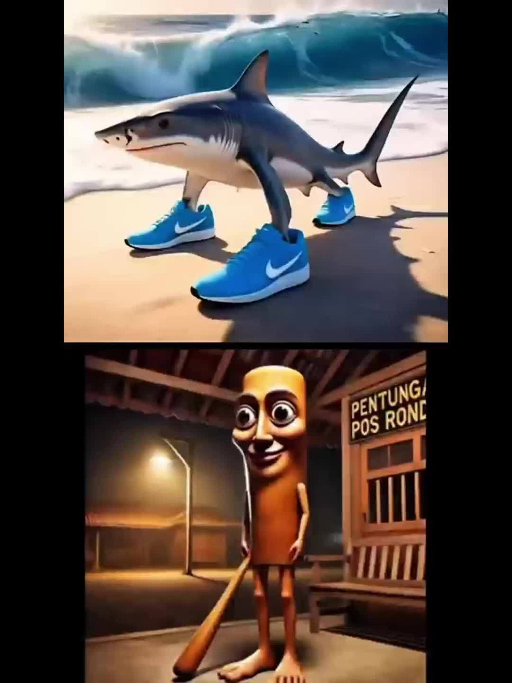 Tung Sahur Jeu De Construction Tralalero ABS 1000 Pièces