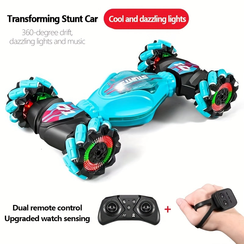 RoboClimb – Voiture Télécommandée 4x4 Métal à Détection de Gestes, Rechargeable