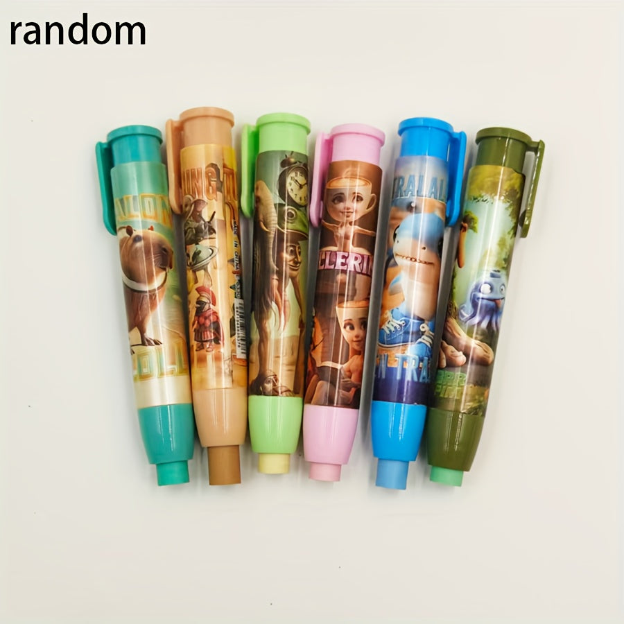 3 Gommes Rétractables Aléatoires – Thème Italian Brainrot Tralalero