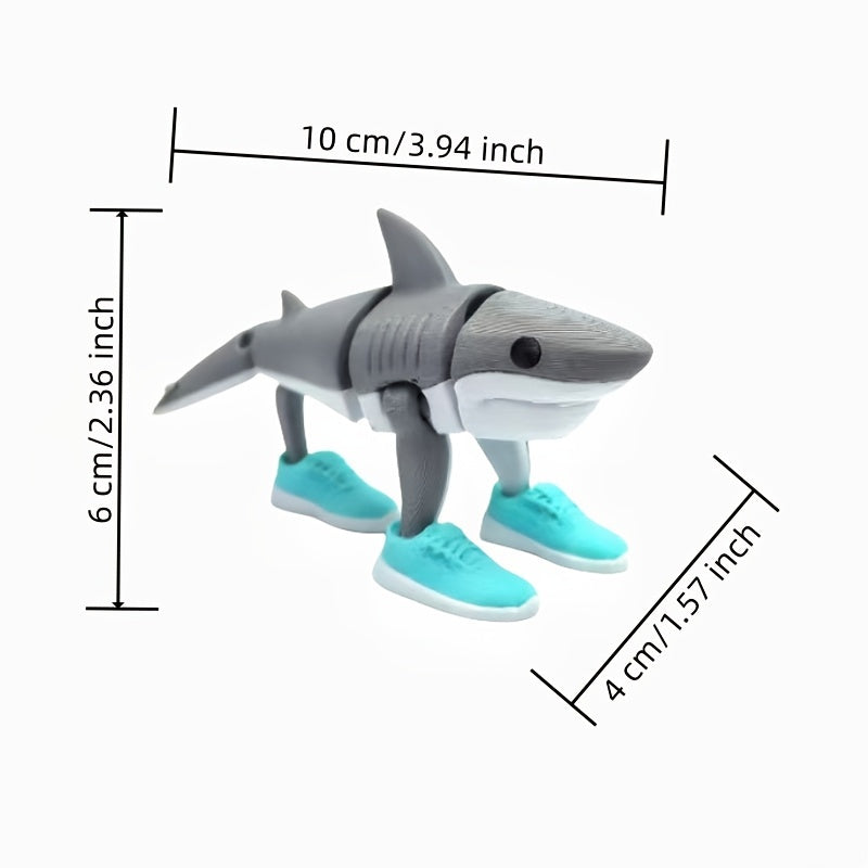 Shark in Sneakers – Removable Fantasy Sculpture Tralalero