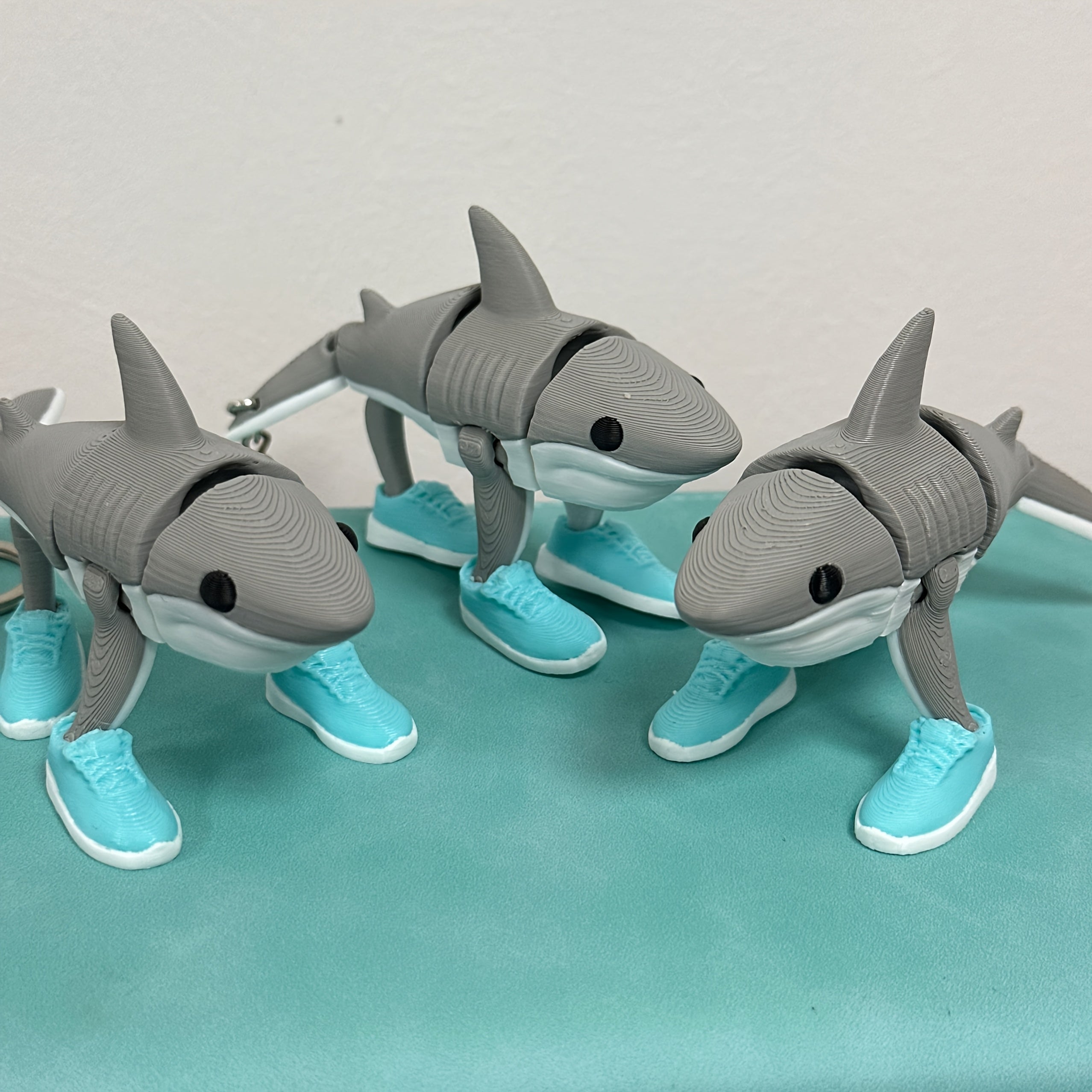 Shark in Sneakers – Removable Fantasy Sculpture Tralalero