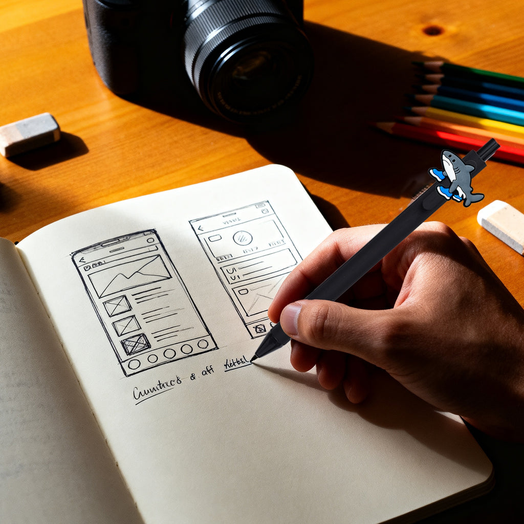 „Set mit 12 Figuren und Brainrot-Stiften – Tung Sahur x Tralalero“