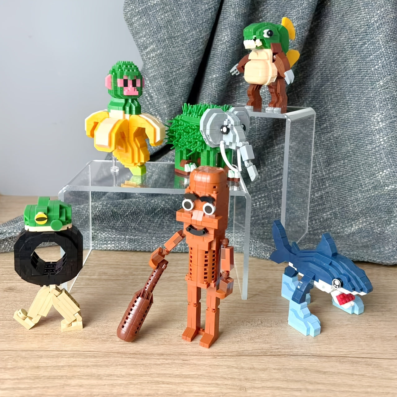 Puzzle 3D Créatif – 1060+ Blocs à Assembler – Italian Brainrot - Roblox