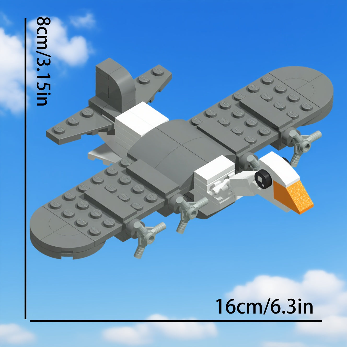 Set 6-en-1 Figurines à Construire – Série Tralalero Tung Sahur – Blocs Brainrot Collectors