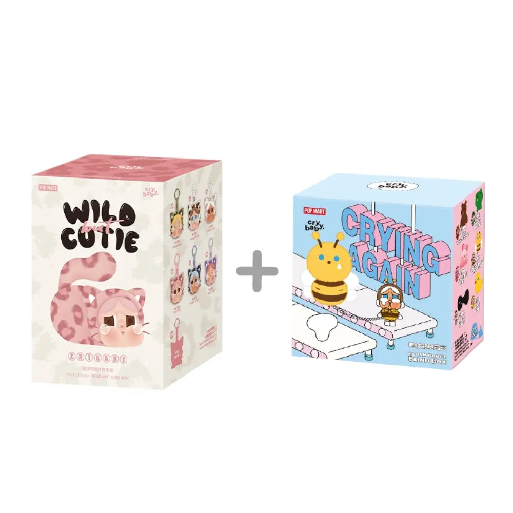CRYBABY Schlüsselanhänger – Wild but Cutie Blind Box Serie