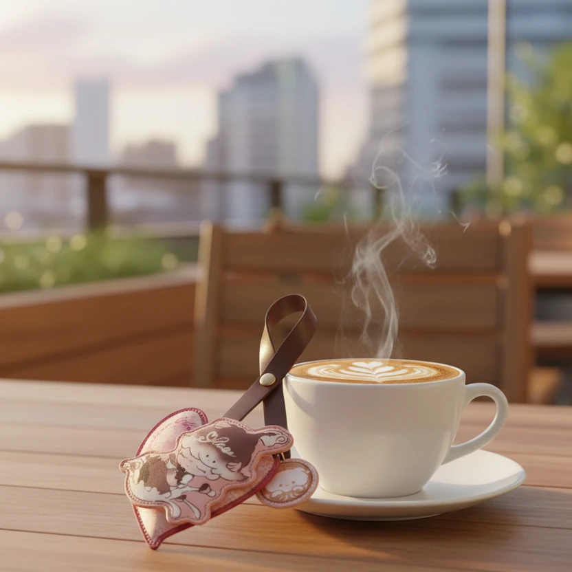 DIMOO Crush On Coffee Scented Pendants Limited Edition