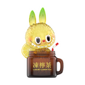 POP MART Labubu Figurine Lemon Tea Édition Collector Verre Transparent Finitions Brillantes by POP MART INTERNATIONAL GROUP LIMITED