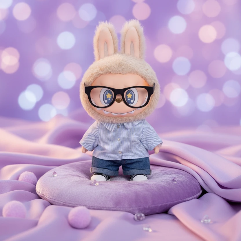 POP MART Labubu Flip With Me – Figurine Vinyle XL 40 cm