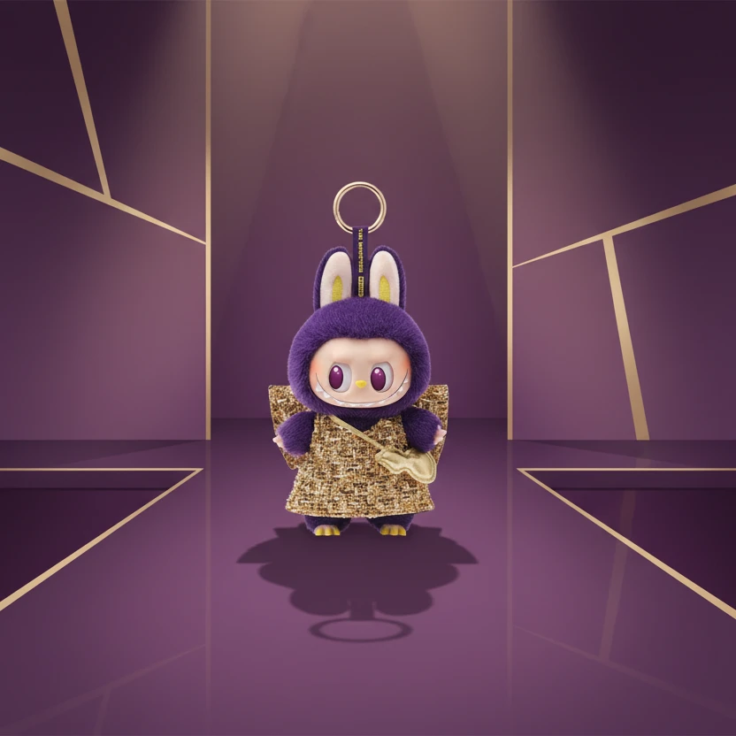 POP MART x PRONOUNCE – Labubu Wings of Fortune Keychain