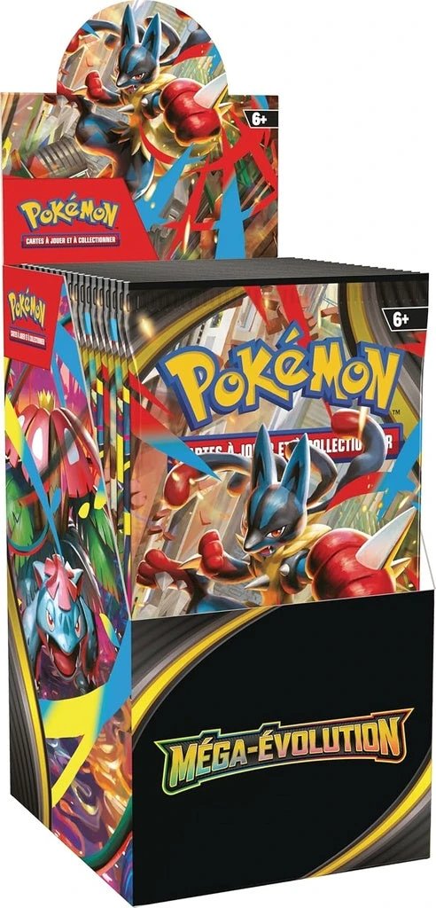 Pokémon Boosters Méga Évolution JCC Édition Limitée 18 Boosters Collection Exclusivité by jj3pvn-5w
