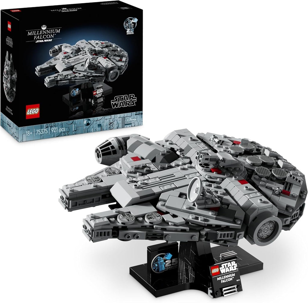 LEGO Star Wars 75375 – Millennium Falcon Collector à Construire et Exposer