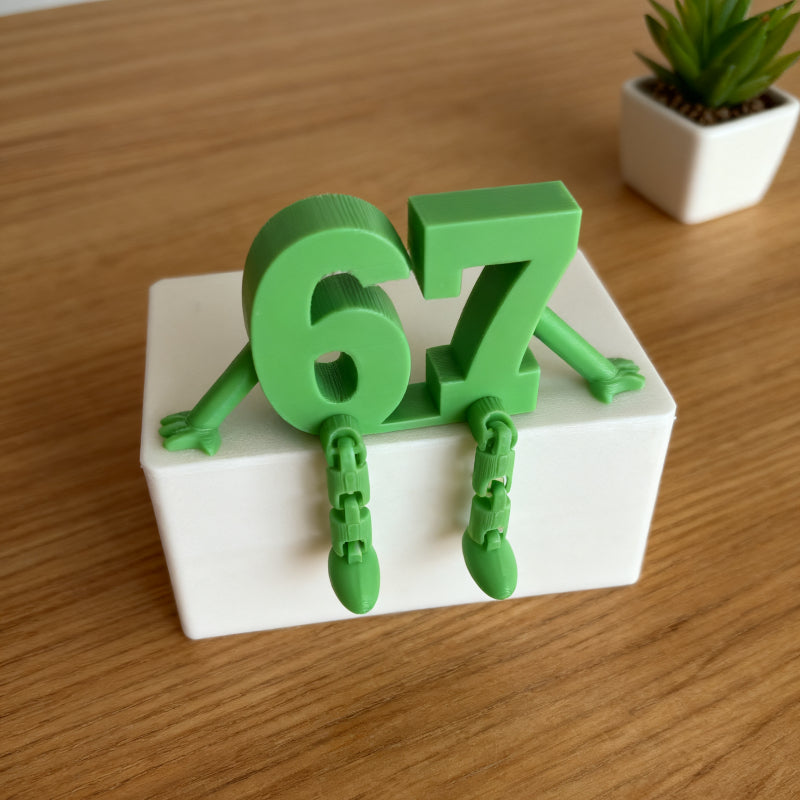 Six Seven Gelenk-Actionfigur 67