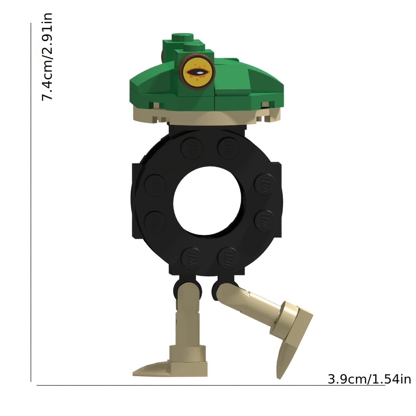 Set 6-en-1 Figurines à Construire – Série Tralalero Tung Sahur – Blocs Brainrot Collectors