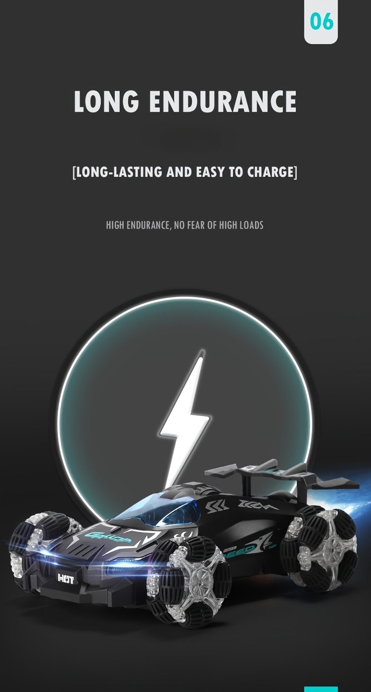 Voiture Télécommandée Drift 2.4G – Effet Fumée, Lumières LED