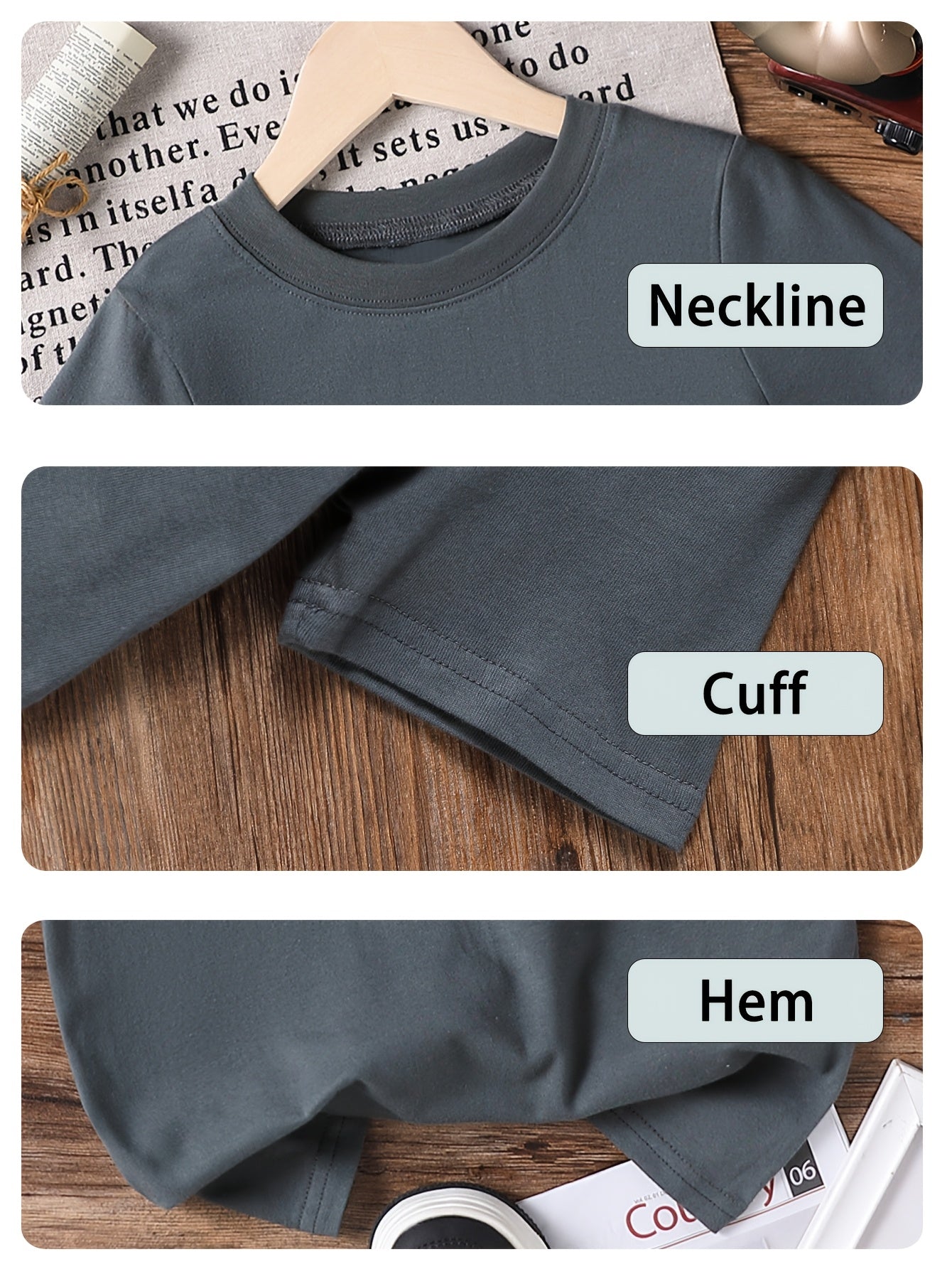 Pack 5 T-Shirts Été Garçon – Imprimés Italian Brainrot