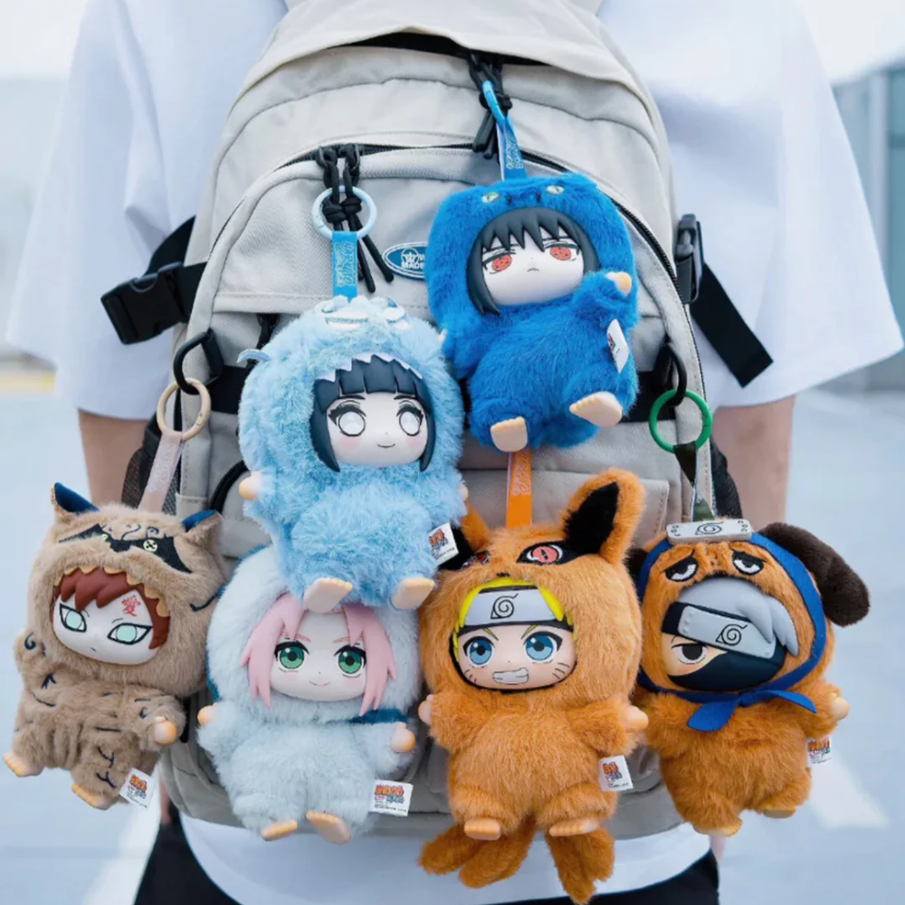EAKI Naruto Shippuden – Beast Party Plush | Porte-clés Peluche Blind Box